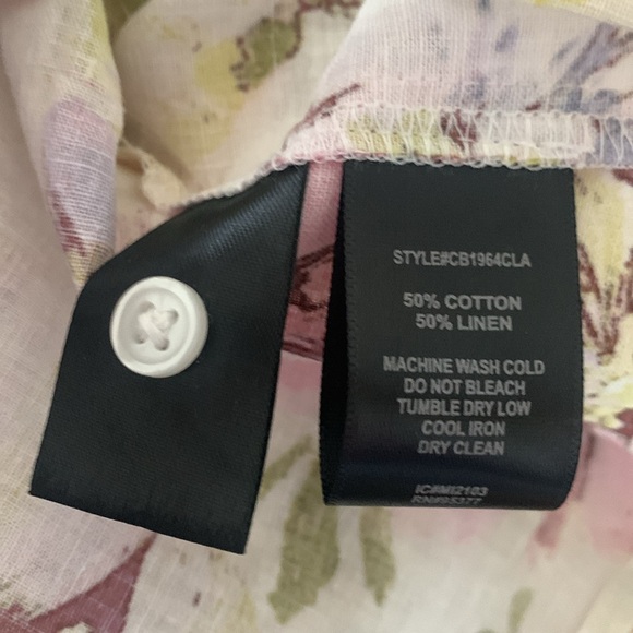 NWOT Sanctuary floral top with puffed sleeves - Picture 8 of 8